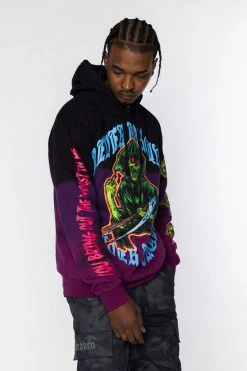 BROKEN PROMISES Hoodies Grave Goblin Dip Dye Hoodie