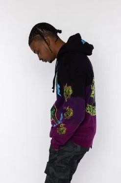 BROKEN PROMISES Hoodies Grave Goblin Dip Dye Hoodie