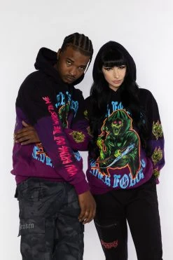 BROKEN PROMISES Hoodies Grave Goblin Dip Dye Hoodie