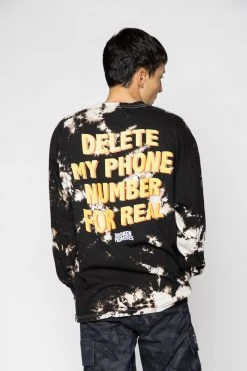CASH Delete My Number L/S Bleach Wash
