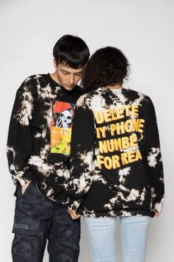 CASH Delete My Number L/S Bleach Wash