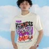 BROKEN PROMISES Love Trip Tee Natural - BPxYH