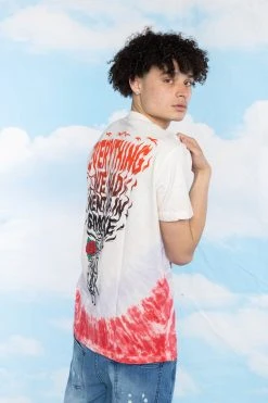 BROKEN PROMISES Up In Smoke V-Dye S/S Tee - BPxYH Shirts