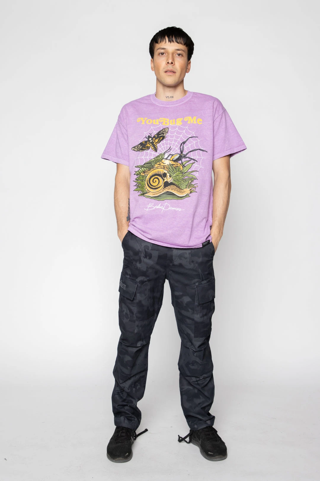 BROKEN PROMISES Slow Death SST Lavender Shirts