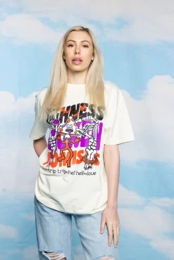 BROKEN PROMISES Love Trip Tee Natural - BPxYH