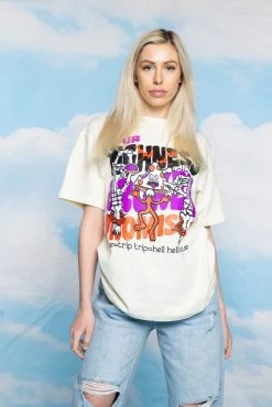 BROKEN PROMISES Love Trip Tee Natural - BPxYH