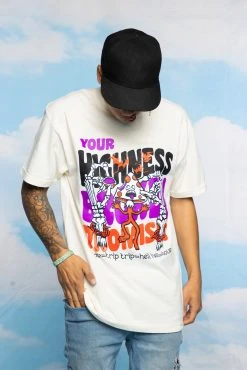 BROKEN PROMISES Love Trip Tee Natural - BPxYH