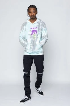 CASH Happy On The Outside Crystal Wash Hoodie Hoodies