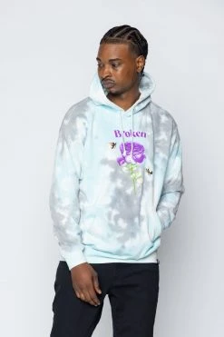 CASH Happy On The Outside Crystal Wash Hoodie Hoodies