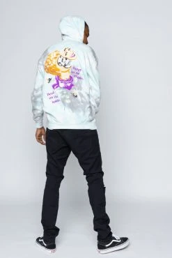 CASH Happy On The Outside Crystal Wash Hoodie Hoodies