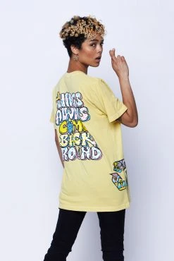 CASH Back Around Tee Yellow Shirts