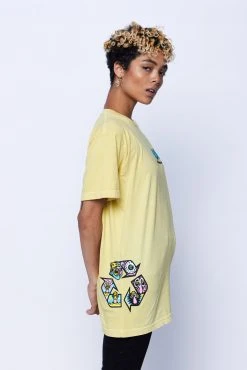 CASH Back Around Tee Yellow Shirts