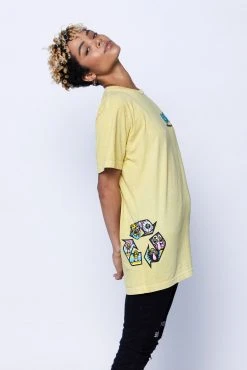 CASH Back Around Tee Yellow Shirts