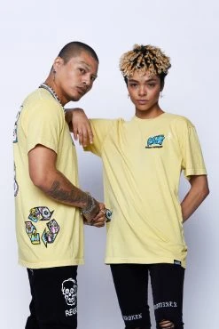 CASH Back Around Tee Yellow Shirts