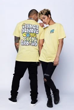 CASH Back Around Tee Yellow Shirts