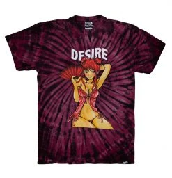BROKEN PROMISES Shirts Desire Anime Tie Dye Tee