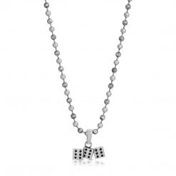 BROKEN PROMISES Jewelry 666 Dice Trio Necklace