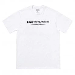 BROKEN PROMISES Feeled Guide SST White Shirts