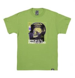 BROKEN PROMISES Shirts Feel It Tee Green