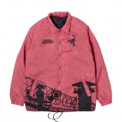 CASH Outerwear Guardian Quilted Jacket Rose