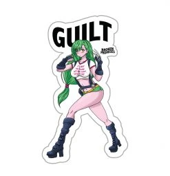 BROKEN PROMISES Guilt Fighter Anime Sticker