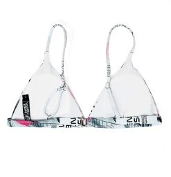 BROKEN PROMISES Swim Hella Jelly Bikini Top White