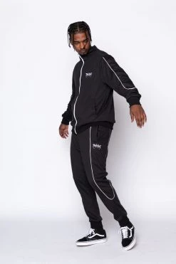 BROKEN PROMISES Bottoms Graveyard Track Pants Black