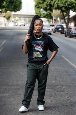 BROKEN PROMISES Skeptic Tee Black