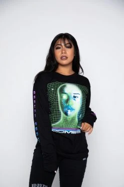 BROKEN PROMISES Inanimate L/S Black