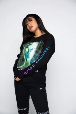 BROKEN PROMISES Inanimate L/S Black