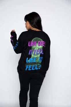 BROKEN PROMISES Inanimate L/S Black