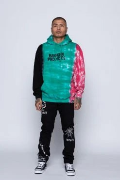 CASH Hoodies Wave Logo Tri-Color Hoodie