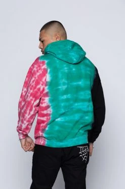 CASH Hoodies Wave Logo Tri-Color Hoodie