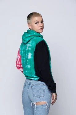 CASH Hoodies Wave Logo Tri-Color Hoodie