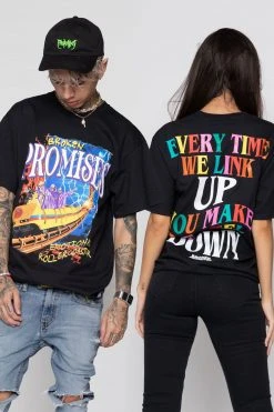 CASH Up's And Down's Tee Black