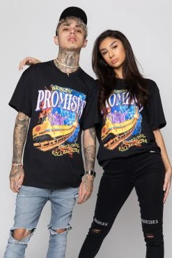 CASH Up's And Down's Tee Black