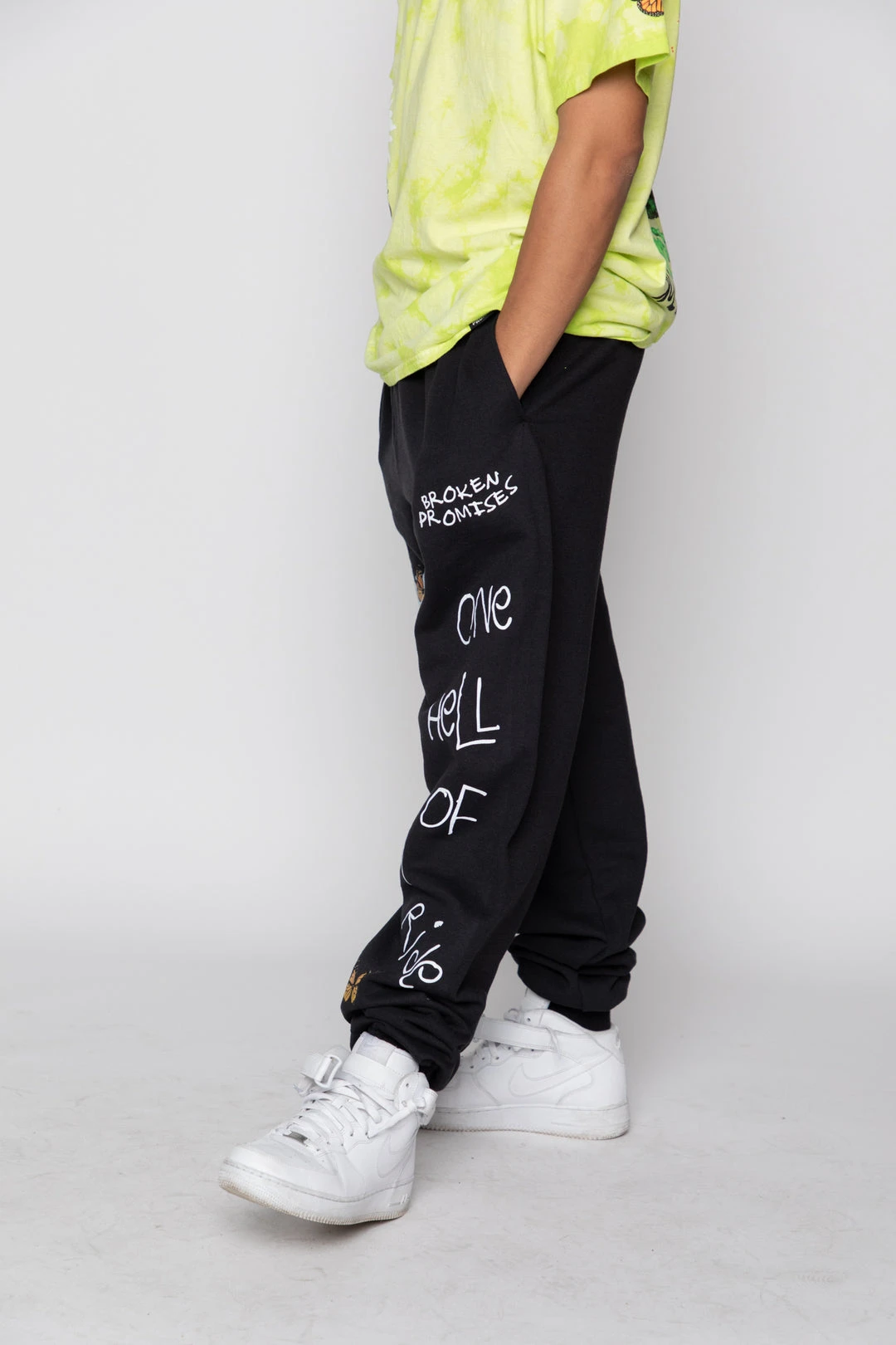 CASH Bottoms Hell Of A Ride Sweatpants Black