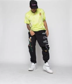 CASH Bottoms Hell Of A Ride Sweatpants Black