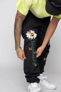 CASH Bottoms Hell Of A Ride Sweatpants Black