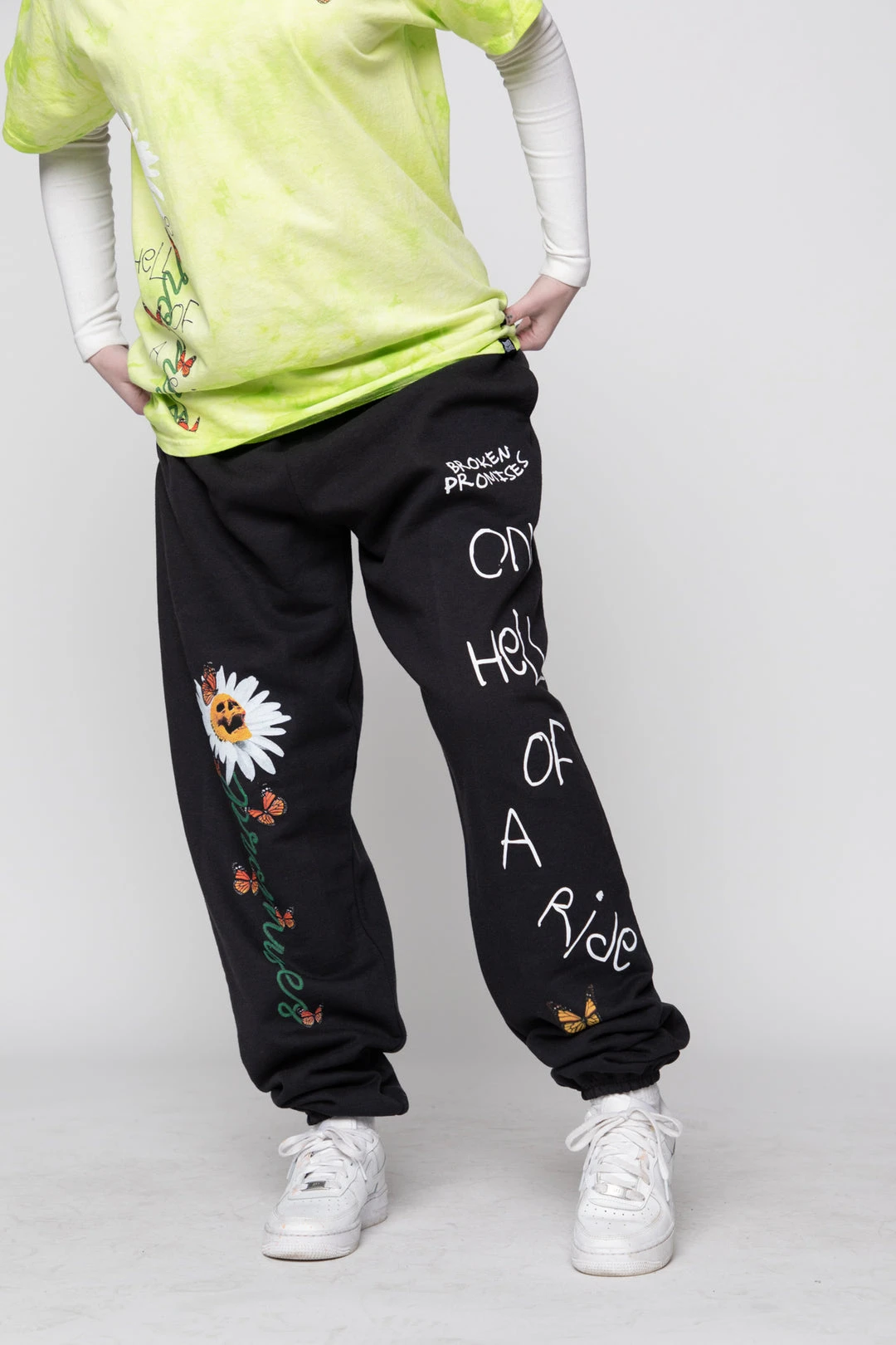 CASH Bottoms Hell Of A Ride Sweatpants Black