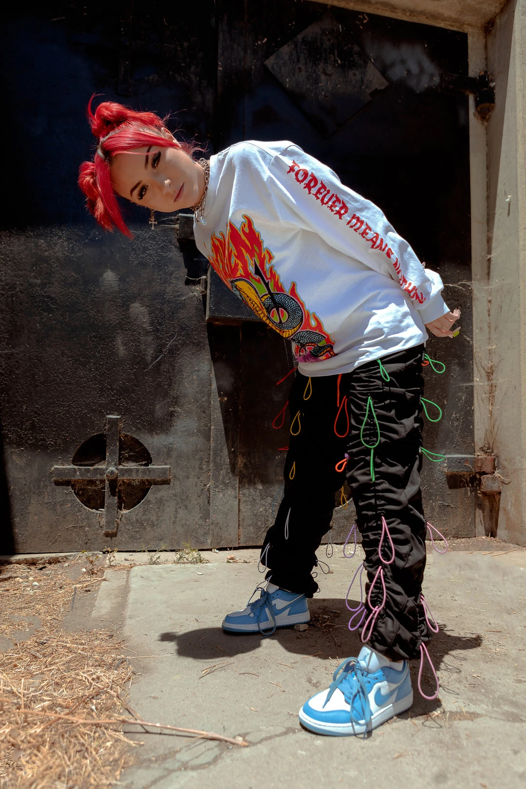 BROKEN PROMISES Bad Chemistry "L/S" Tee White Shirts