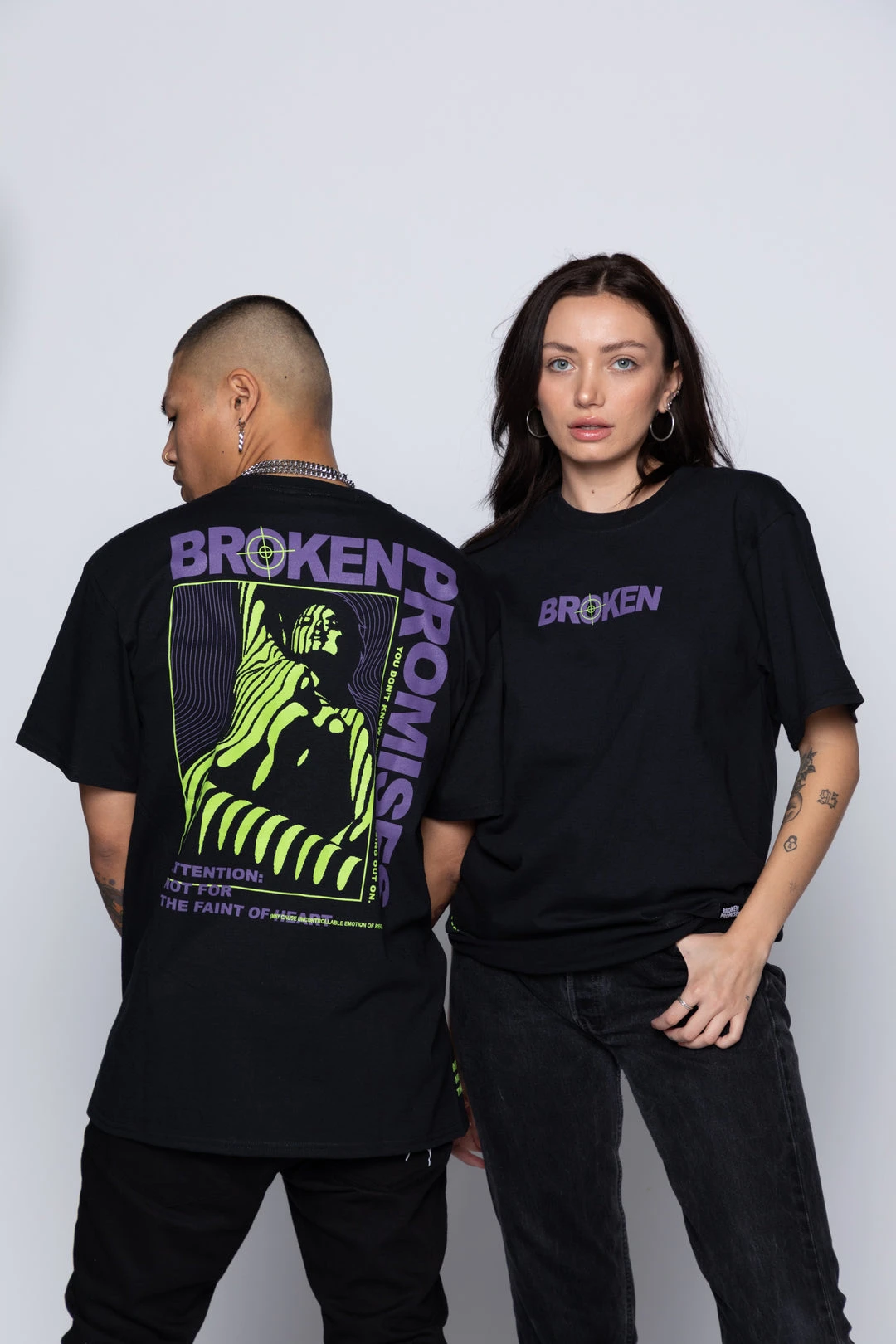 BROKEN PROMISES Faint Of Heart SST Black