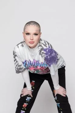 BROKEN PROMISES Shirts Saddest Crew Tie Dye Tee