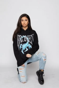 CASH Hoodies Days Are Cold Paint Spatter Hoodie