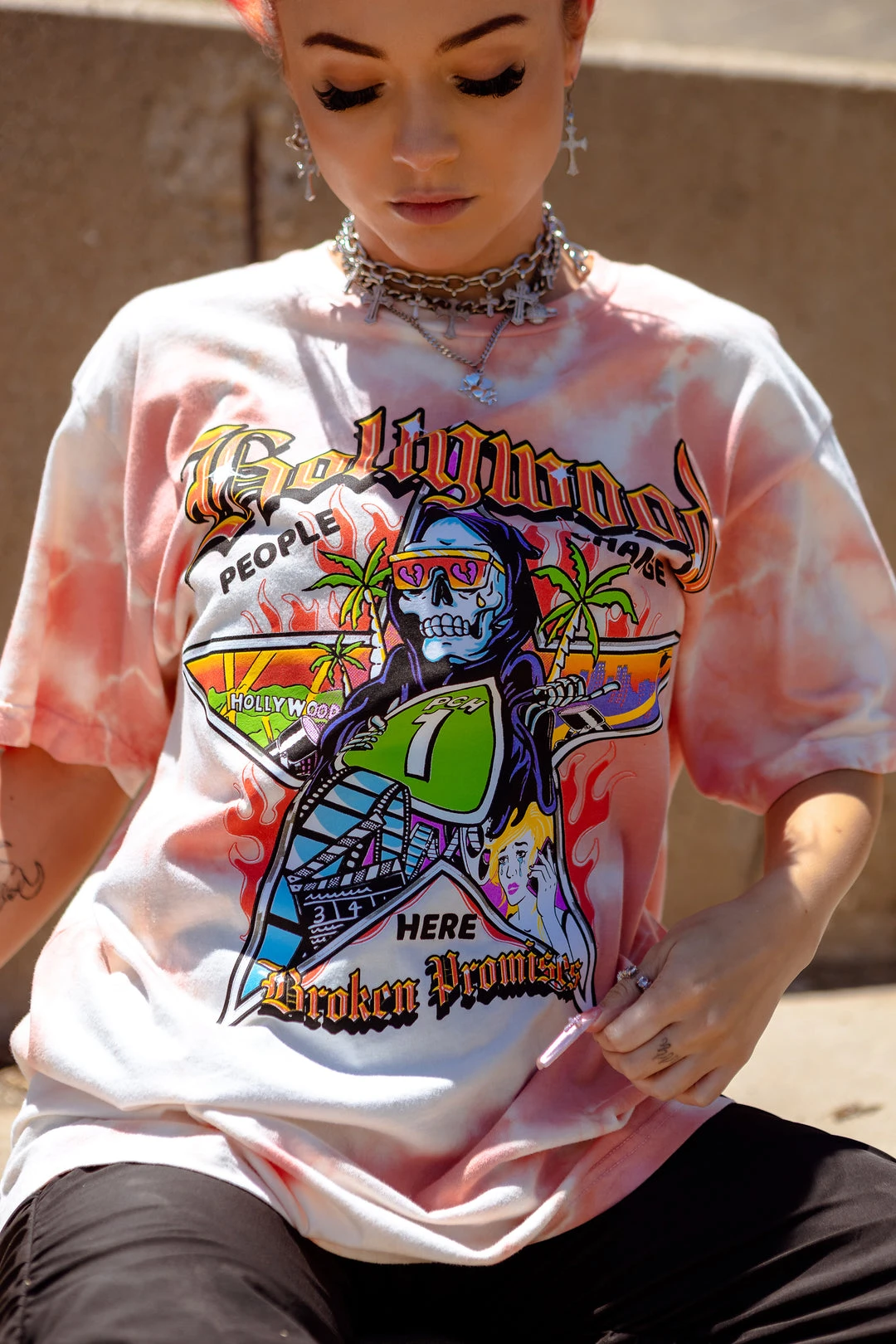 CASH Walk Of Shame Tie Dye Tee