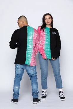 CASH Shirts Wave Logo Tri-Color L/S