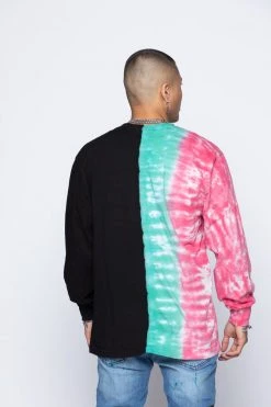 CASH Shirts Wave Logo Tri-Color L/S