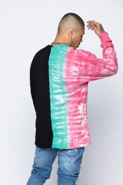 CASH Shirts Wave Logo Tri-Color L/S