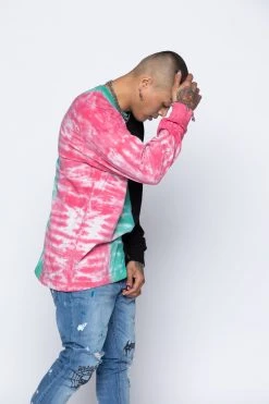 CASH Shirts Wave Logo Tri-Color L/S