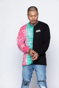 CASH Shirts Wave Logo Tri-Color L/S